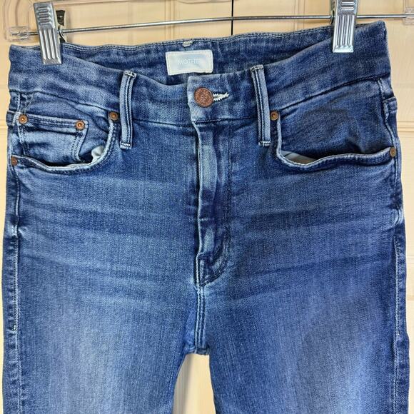 MOTHER Jeans The Looker 'Groovin' Wash Skinny Jeans Size 24 - Picture 3 of 10